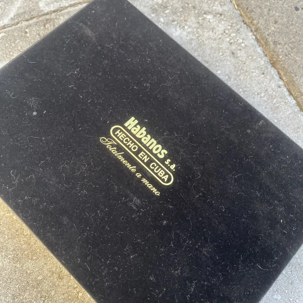 Original Collector's EMPTY Wooden Cigar Box